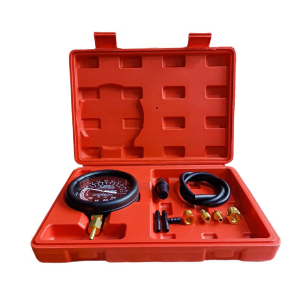 Fuel Pump Pressure Vacuum Tester Gauge - Brandstofpomp vacuümtester meter carburateur drukdiagnose lektest