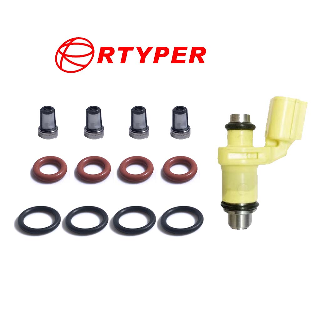 Fuel Injector Seal O-Ring Micro Filter Kit - 4/8 Sets Motorfiets 6C5-13761-00-00 brandstofinjector Reparatiesets