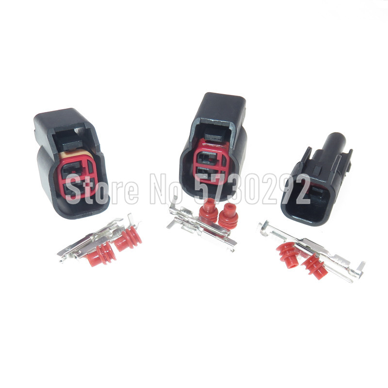Fuel Injector Wiring Harness Plug Pigtail - 2P EV6 EV14 USCAR Brandstofinjector Pigtail
