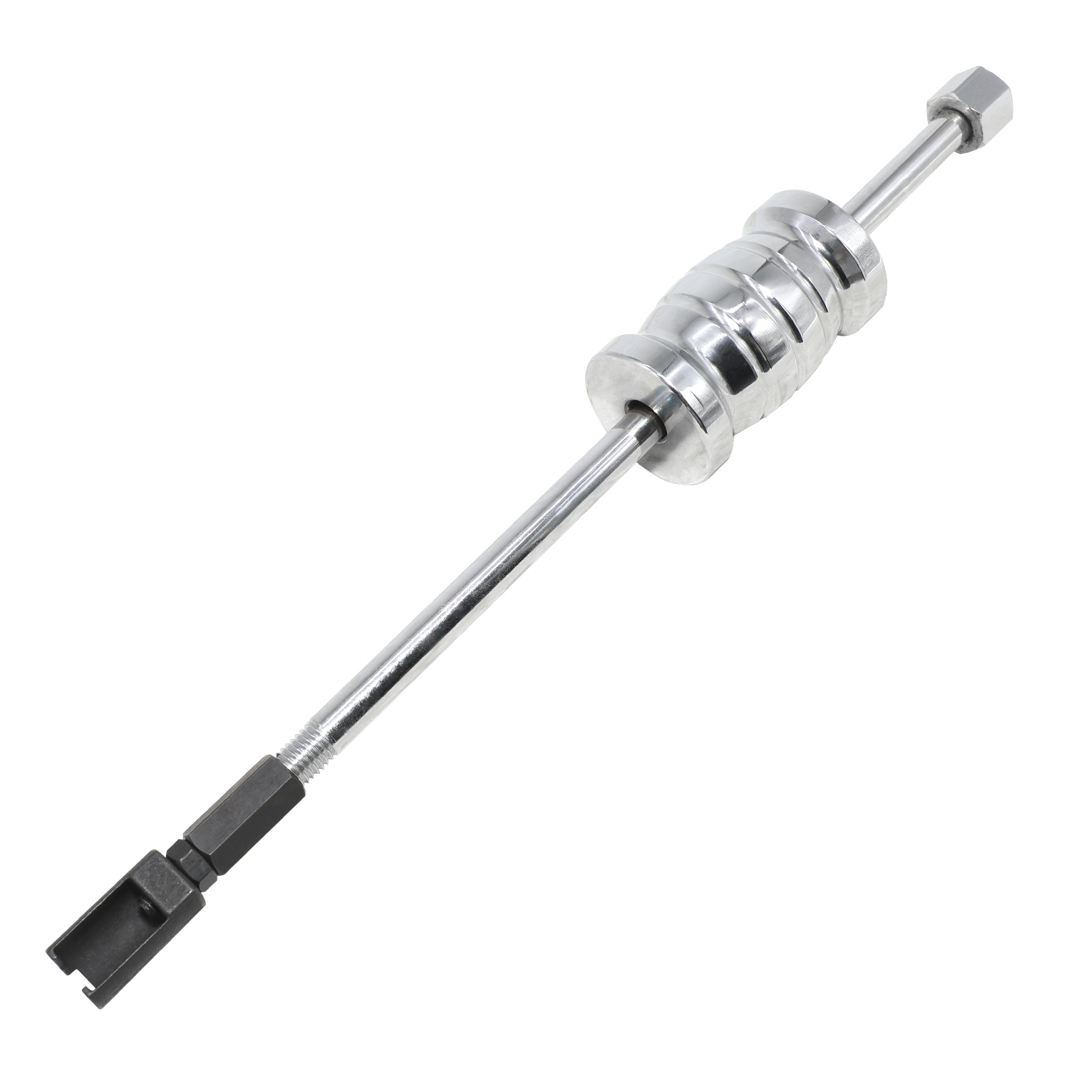 Fuel Injector Removal Tool Puller Slide - Hoogwaardig koolstofstaal brandstofinjector schuifhamer afnemer gereedschap