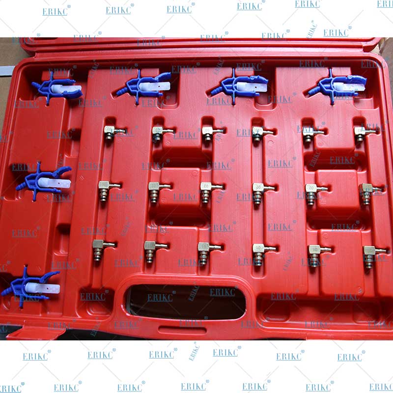 Diesel Common Rail Injector Tester Nozzle - Dieselinjector Flowmeter Testkit Common Rail Adapter