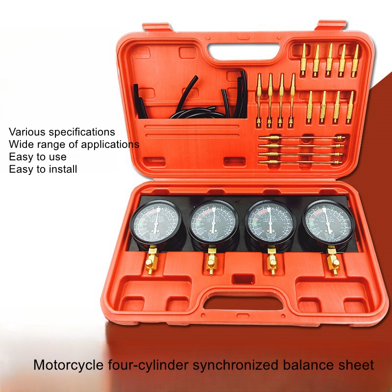 Motorfiets viercilinder synchr - Carburetor Synchronous Vacuum Gauge Balance recensie en prijs