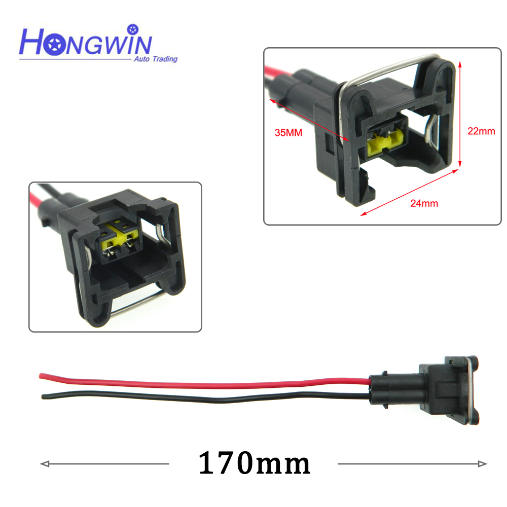 10 stuks brandstofinjector con - Fuel Injector Wiring Harness Plug Pigtail recensie en prijs
