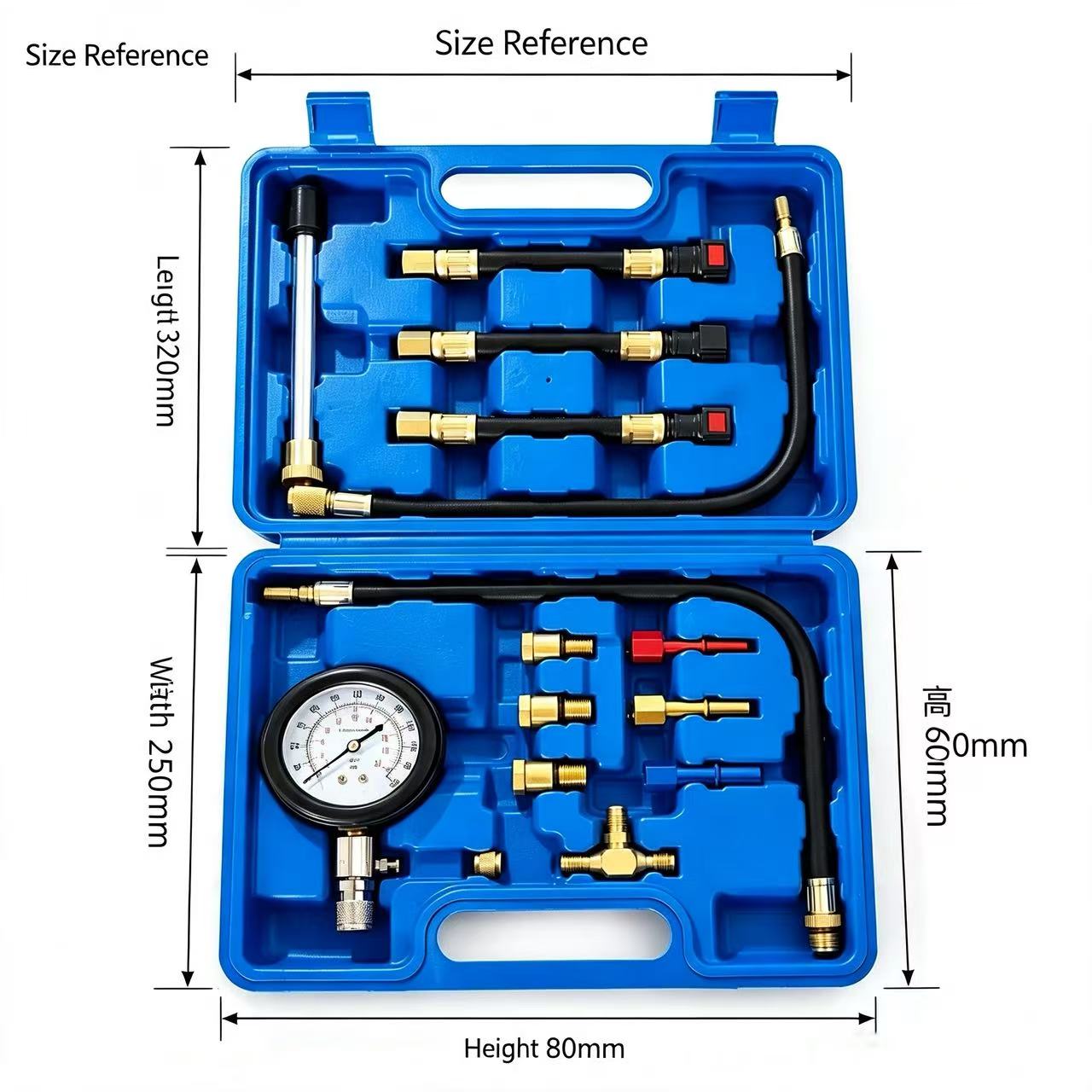 Brandstofdrukmeter-testset voo - Fuel Pressure Test Gauge Kit Automotive recensie en prijs