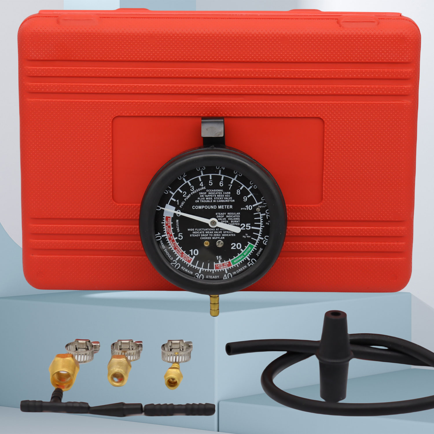 Brandstofpomp Tester En Auto V - Fuel Pump Pressure Vacuum Tester Gauge recensie en prijs