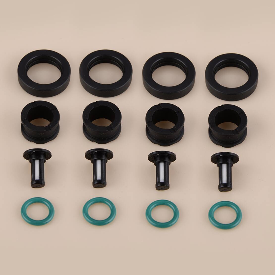 15710-24F00 4 sets Brandstofin - Fuel Injector Seal O-Ring Micro Filter Kit recensie en prijs