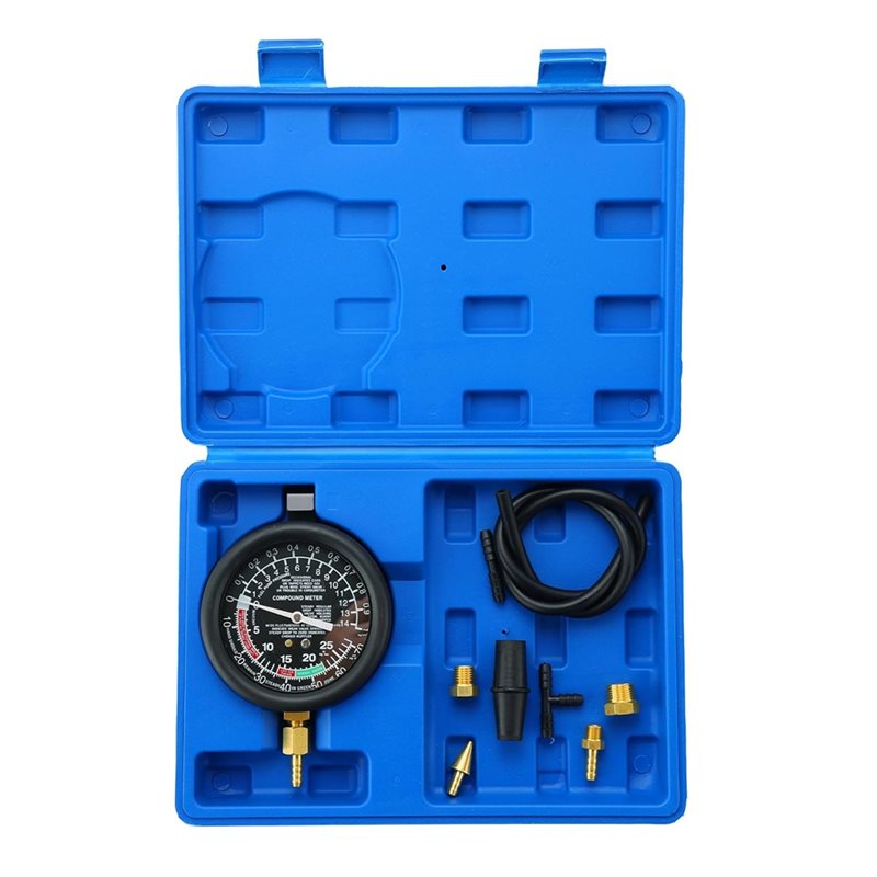 Vacuüm- en brandstofpomp-tests - Fuel Pump Pressure Vacuum Tester Gauge recensie en prijs