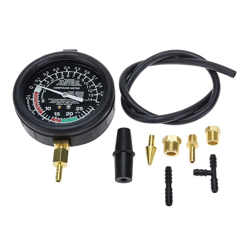 Auto Vacuüm- en Brandstofpomp  - Fuel Pump Pressure Vacuum Tester Gauge recensie en prijs