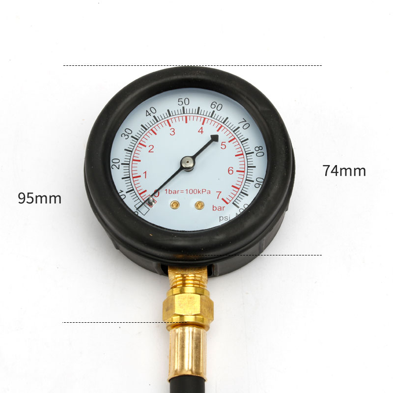 9-delige brandstofdrukmeter se - Fuel Pressure Test Gauge Kit Automotive recensie en prijs