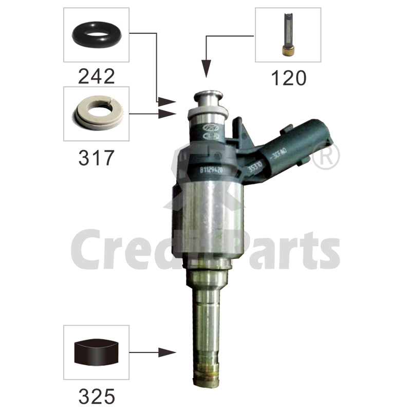 Universele GDI Brandstofinject - Fuel Injector Seal O-Ring Micro Filter Kit recensie en prijs