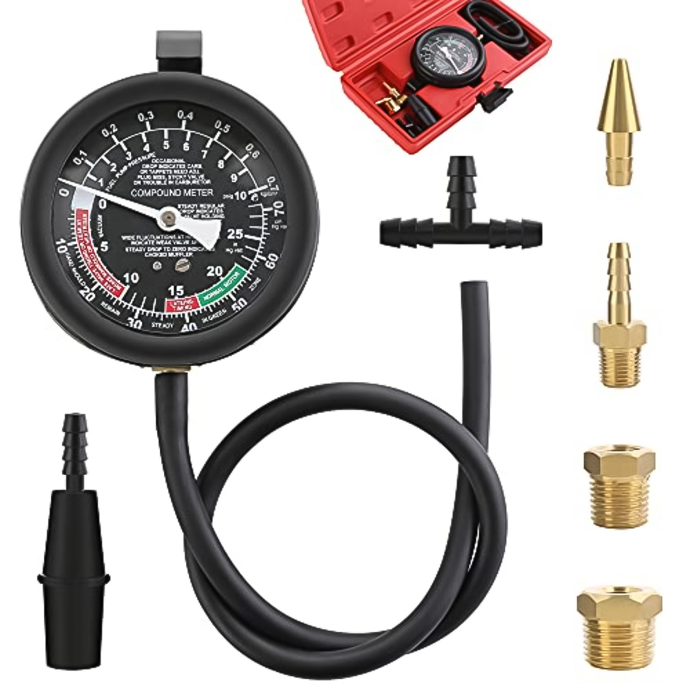Carburateur Druk Brandstofpomp - Fuel Pump Pressure Vacuum Tester Gauge recensie en prijs