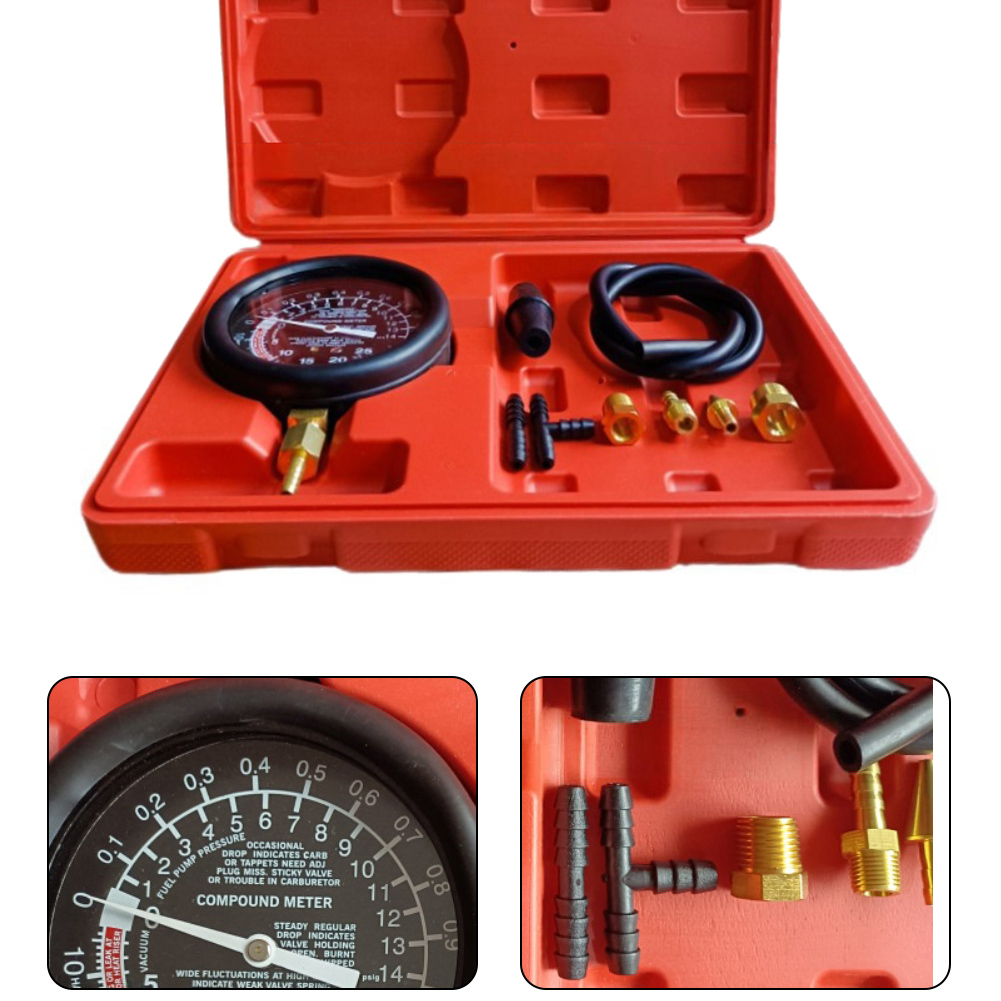 Carburateur Druk Brandstofpomp - Fuel Pump Pressure Vacuum Tester Gauge recensie en prijs