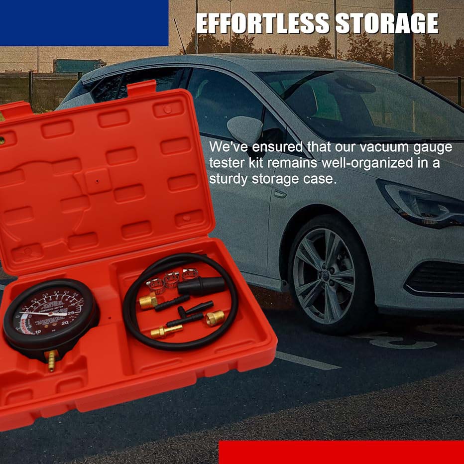 2024 Nieuwe Auto Vacuüm-En Bra - Fuel Pump Pressure Vacuum Tester Gauge recensie en prijs