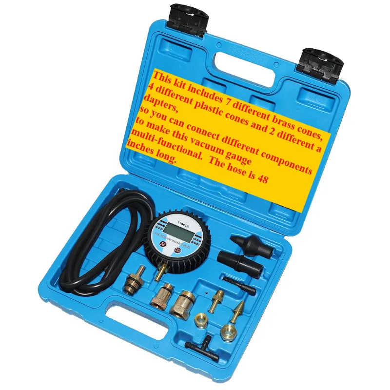 Tester Digitale vacuümmeter Te - Fuel Pump Pressure Vacuum Tester Gauge recensie en prijs