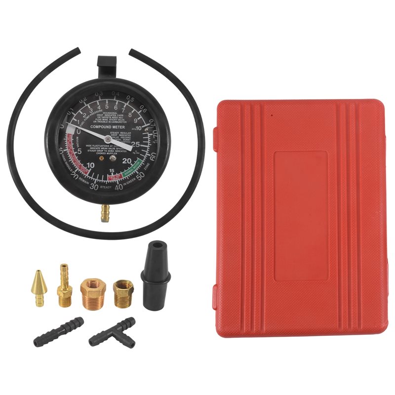B03C-Autovacuüm- en brandstofp - Fuel Pump Pressure Vacuum Tester Gauge recensie en prijs