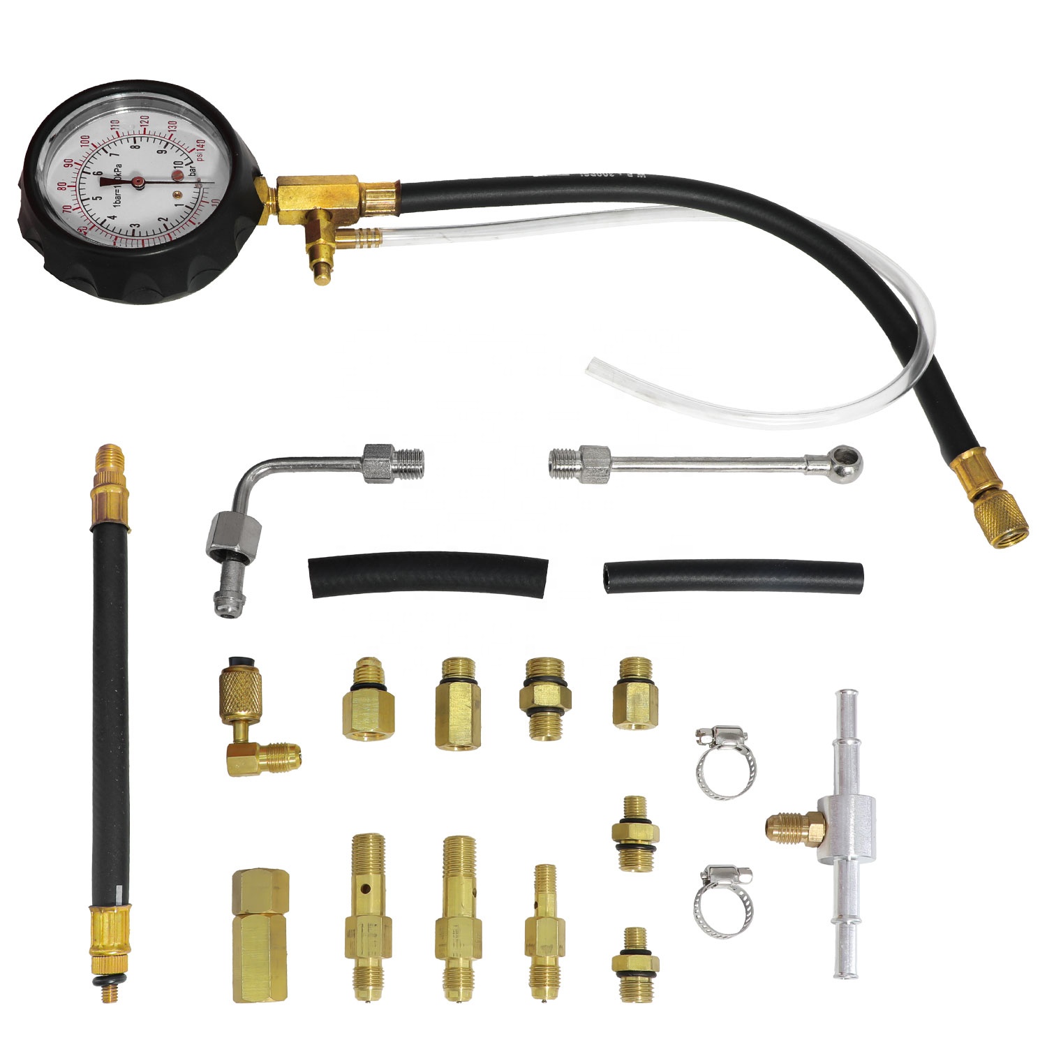 Motorvacuüm- en brandstofdrukm - Fuel Pump Pressure Vacuum Tester Gauge recensie en prijs